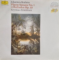 Deutsche Grammophon Galliera : Zimerman - Brahms Sonata No. 1, Ballades