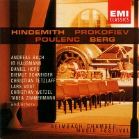 EMI Classics : Vogt - Berg, Bach - Berg, Poulenc