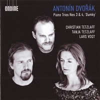 Ondine : Vogt - Dvorak Piano Trios 3 & 4