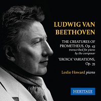 Heritage : Howard - Beethoven Prometheus, Eroica Variations