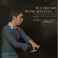 Denon Japan : Pires - Mozart Sonatas Volume 05
