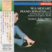 Denon Japan : Pires - Mozart Sonatas Volume 05