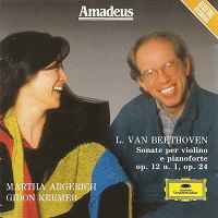 Amadeus : Argerich - Violin Sonata No. 1 & 5