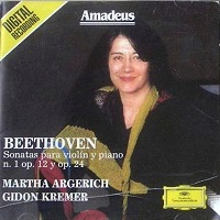 Amadeus : Argerich - Violin Sonata No. 1 & 5