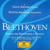Deutsche Grammophon : Argerich - Beethoven Violin Sonatas 9 & 10