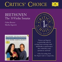 Deutsche Grammophon Critics Choice : Argerich - Beethoven Violin Sonatas