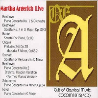 Cult of Classical Music : Argerich - Live Recordings
