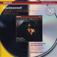 Philips 50 Great Recordings : Argerich - Rachmaninov Concerto No. 3, Suite No. 2