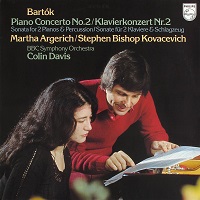 Philips : Argerich, Kovacevich - Bartok Concerto No. 2, Sonata