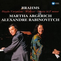 Warner Classics : Argerich - Brahms Sonata, Variations, Waltzes for Two Pianos