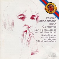 CBS Masterworks : Perahia - Mendelssohn Concertos 1 & 2