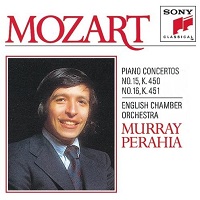 Sony Classical : Perahia - Mozart Concertos 15 & 16