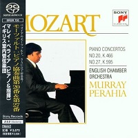 Sony Japan : Perahia - Mozart Concertos 20 & 27