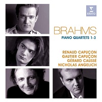 Erato : Angelich - Brahms Quartets