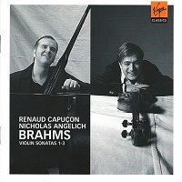 Virgin Classics : Angelich - Brahms Violin Sonatas