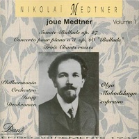 Dante : Medtner - Medtner Sonata-Ballade, Concerto No. 3
