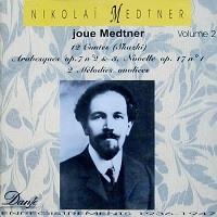 Dante : Medtner - Medtner Szaski, Melodies