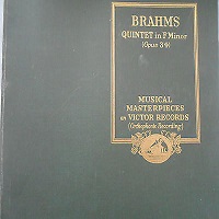 Victor : Bauer - Brahms Piano Quintet