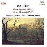 Naxos : Donahue - Walton Piano Quartet