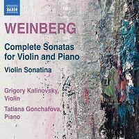 Naxos : Gonchalova - Weinberg Violin Sonatas
