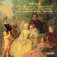 Hyperion : Lewis - Mozart Piano Quartets