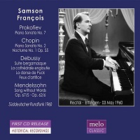 Melo Classic : Francois - Chopin, Prokofiev, Debussy