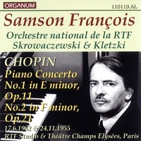 Organum : Francois - Chopin Concertos 1 & 2