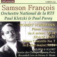 Organum : Francois - Liszt, Schumann