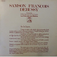 La Voix de Son Maitre : Francois - Debussy Preludes