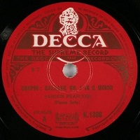 Decca : Francois - Chopin Ballade No. 1