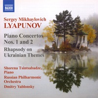 Naxos : Tsintsabadze - Lyapunov Concertos 1 & 2, Rhapsody