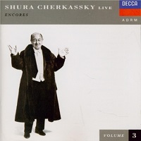 Decca : Cherkassky - Live Volume 03
