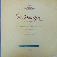Deutche Grammophon : Cherkassky - Tchaikovsky Concerto No. 1