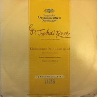 Deutsche Grammophon : Cherkassky - Tchaikovsky Concerto No. 1