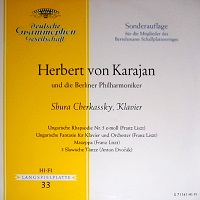 Deutsche Grammophon : Cherkassky - Liszt Hungarian Fantasy