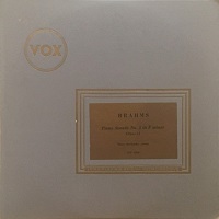 Vox : Cherkassky - Brahms Sonata No. 3