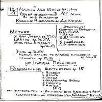 Amateur Recording : Richter - Medtner, Rachmaninov