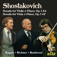 Alto : Richter - Shostakovich Violin and Viola Sonatas