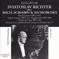 Andromeda : Richter - Bach, Mussorgsky, Scriabin