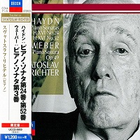 Decca Japan Art of Richter : Richter - Haydn, Weber