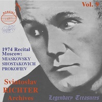 Doremi Recordings Legendary Treasures : Richter - Legacy Volume 09