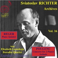 Doremi Recordings Legendary Treasures : Richter - Legacy Volume 16