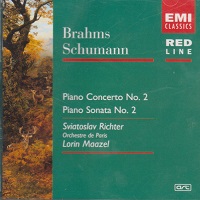 EMI Classics Red Line : Richter - Brahms Piano Concerto No. 2, Schumann Sonata No. 2