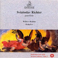 Ermitage : Richter - Brahms, Prokofiev, Weber