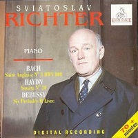 Ermitage : Richter - Bach, Haydn, Debussy