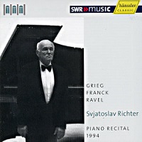 Hänssler Classic : Richter - Grieg, Franck, Ravel