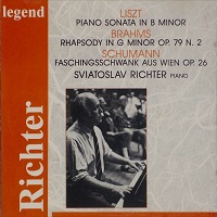 Legend : Richter - Liszt, Brahms, Schumann