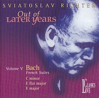 Live Classics : Richter - Out of the Later Years, Volume 05