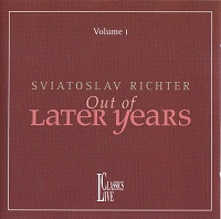 Live Classics : Richter - Out of the Later Years, Volume 01
