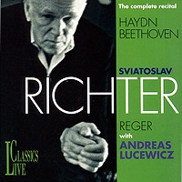 Live Classics : Richter - Haydn, Beethoven, Reger